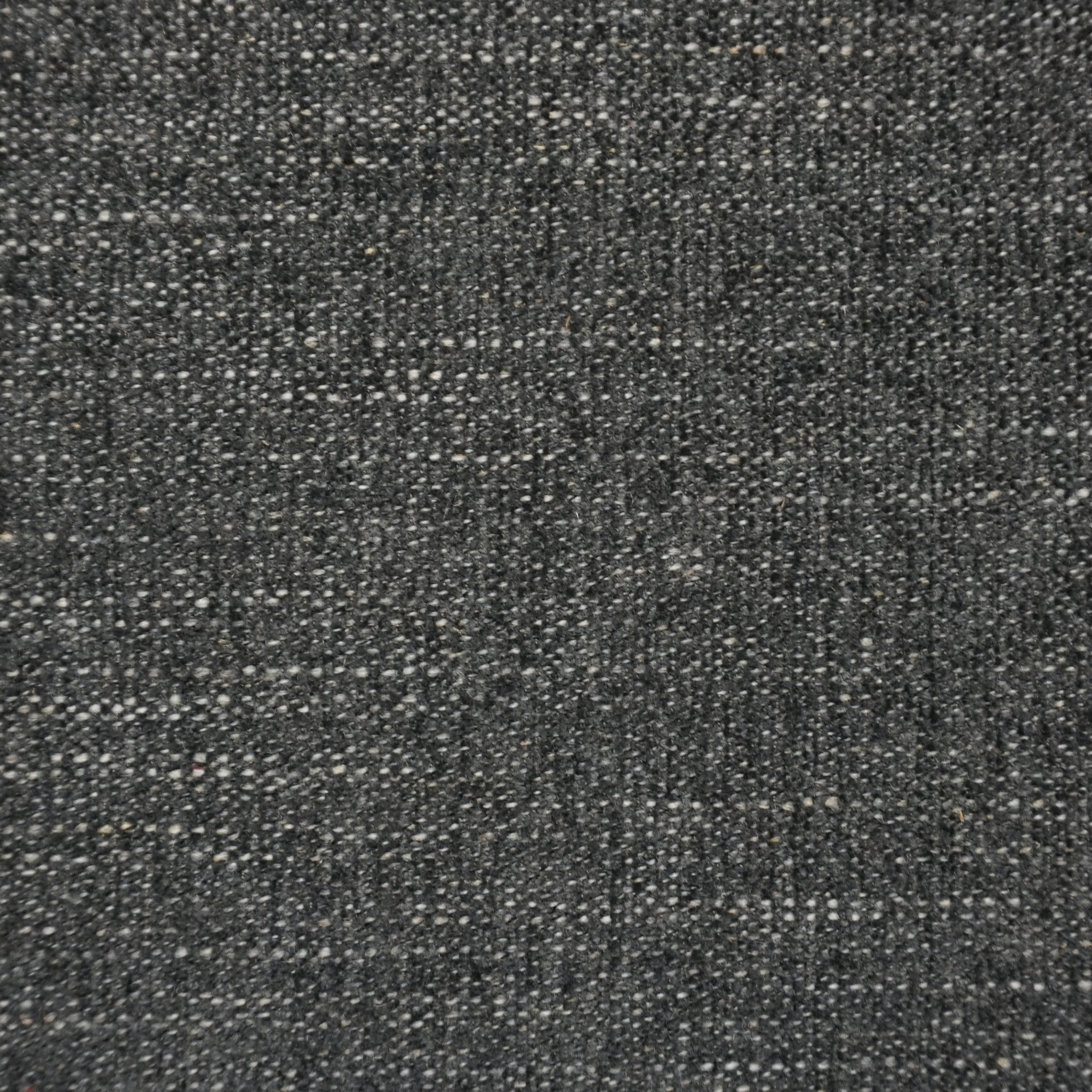 419 Black and Tan Chenille Fabric —